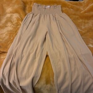 Chic Wide Leg Flowy Pants